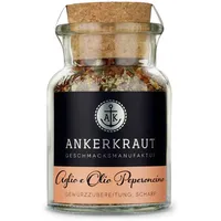 Ankerkraut Aglio Olio e Peperoncino, für original italienische Spaghetti Aglio Olio e Peperoncino, 55g im Korkenglas