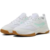 Puma Varion II Hallenschuhe Kinder 05 electric peppermint/white/gum 37