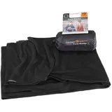 Cocoon Merino Wool-silk Reisedecke 180 x 140 cm Schwarz