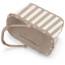 Reisenthel carrybag XS summerstripes coffee