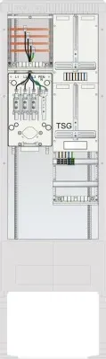 ABN SZ205ZZ1412 Zähleranschlusssäule 1 ZP TSG 4pol HLAK 25qmm Hausanschlußkasten