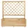 hardin 1fachgut Pflanzkasten mit Rankgitter 98 x 34 x 104 cm Natur