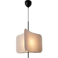 Nordlux Tinto 1-flg. 50 cm dreieckig schwarz