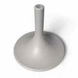 3DSR Aufsteller Rund für Herrnhuter Stern (Hellgrau)