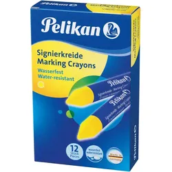 Pelikan Signierkreide 762/12 gelb 12 Stifte