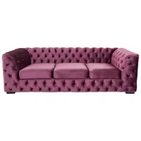 Guido Maria Kretschmer Home & Living Guido Maria Kretschmer Home&Living Chesterfield-Sofa »Kalina«, klassische Chesterfield-Knopfheftung, sehr hochwertige Verarbeitung lila