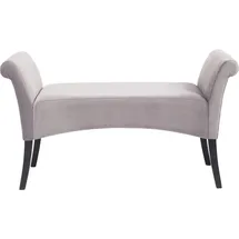 Kare Sitzbank Motley Velvet Silber 107 x 62 x 38 cm
