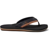 Reef Cushion Dawn Sandalen tan, schwarz,