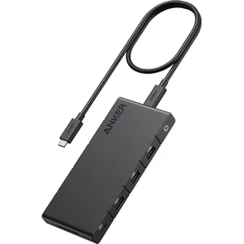 Anker 364 USB-C 10 Ports), Dockingstation - USB Hub, Schwarz