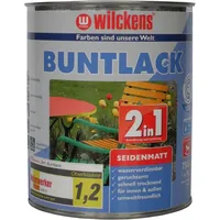 Wilckens Buntlack 2in1 Silbergrau seidenmatt 0,75 l