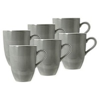 SELTMANN WEIDEN Beat Perlgrau Becher mit Henkel 6er Set
