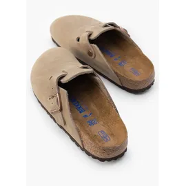 Birkenstock Boston Naturleder schmal braun 37