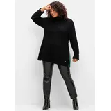 sheego Leggings in schwarz | Gr.: 46