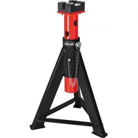 VIGOR Unterstellbock Metall 370-575 mm rot/schwarz
