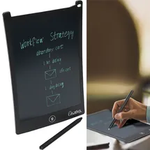 casativo LCD-Schreibtafel (21,5 cm) mit präzisem Eingabestift – Elektronisches Zeichentablett für Notizen & Skizzen, inkl. Batterie