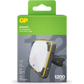 GP Panel Arbeitsleuchte GPCWP15 1200 Lumen 2x18650
