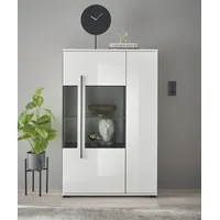 INOSIGN »Cantara, Vitrinenschrank in Eiche Evoke oder weiß, Standvitrine«,