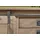Massivmoebel24 Garderobenbank Mango 120 x 45 x 40 cm beige / beige lackiert
