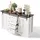 Okwish Sideboard 150 x 85 x 40 cm Weiß