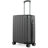 HAUPTSTADTKOFFER Q-Damm 4-Rollen Cabin 54 cm / 38 l grau