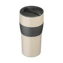 koziol - ideas for friends gmbh Aroma To Go XL nature desert sand/nature ash grey 0,7 l