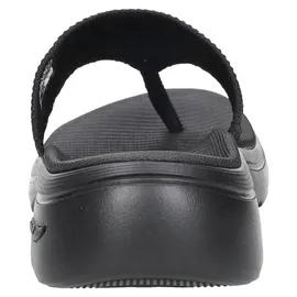 SKECHERS Damen Go Walk Arch Fit 2.0 Sandal Carrie, Black Textile, 39 EU