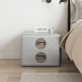 vidaXL Aviator Beistelltisch Aluminium Vintage Flugzeug Stil