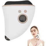 RANJIMA EMS Gua Sha Elektrisch, Elektrisches Gesichtsmassagegerät mit Wärme & Vibration & Rotlichtlampe, Gesichtsformungswerkzeug Tragbare Face Massager für Gesicht Anti-Falten, Anti-Aging, Facelift