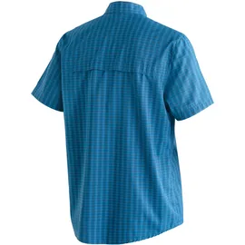 Maier Sports Kurzarmhemd Blau 62