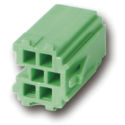 Mini ISO Steckergehäuse grün