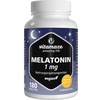 Melatonin 1 mg hochdosiert vegan