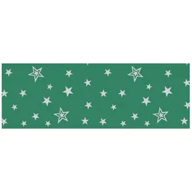 Ursus Transparentpapier 115g/qm A4 VE=25 Blatt Silver Stars grün