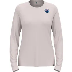 ODLO Damen Shirt ASCENT MERINO 160 MATTERHORN, silver cloud, S