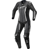 Alpinestars Stella Missile V2 1-Teiler Motorrad Damen Lederkombi, schwarz-weiss, Größe 38