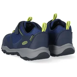 Keen Wanduro Low Waterproof Sneakers, Sky Captain/Evening Primrose, 36