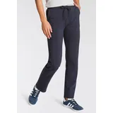 FLASHLIGHTS Sweathose Mit Geradem Bein, blau