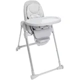 Chicco Hochstuhl Polly Armonia Steel, mit Essbrett grau