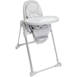 Chicco Hochstuhl Polly Armonia Steel, mit Essbrett grau