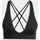 adidas Workout Essentials Knit Light Support Bra Schwarz L