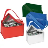 MacMa 4x Kühltasche für 6 Dosen à 0,33l / Farbe: je 1x blau, rot, weiß und grün