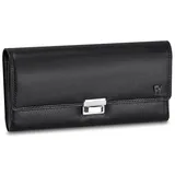Fomax Kellner Geldbörse Unisex Portemonnaie schwarz