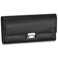 Fomax Kellner Geldbörse Unisex Portemonnaie schwarz