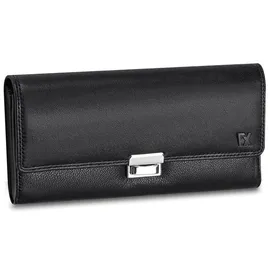 Fomax Kellner Geldbörse Unisex Portemonnaie schwarz