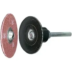 HOLEX Gummi-Schleifteller Schaftdurchmesser 6 mm mittelhart 25M