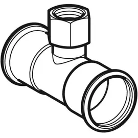 Geberit Mapress Therm T-Stück mit Innengewinde D 88,9mm, Rp 2", D1 88,9mm 41334