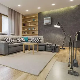 EMOS Schuko-Steckdose Unterputz anthrazit