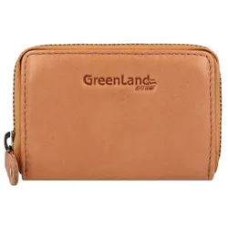 Greenland Nature Kreditkartenetui RFID Leder 10,5 cm mandarine