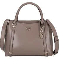 GUESS Kurzgriff Tasche Daryna Satchel dark taupe