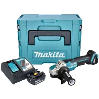 Makita DGA 520 RF1JX1 Akku Winkelschleifer 18 V 125
