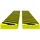 vidaXL Kantenschoner 6 x 2 x 101,5 cm gelb/schwarz